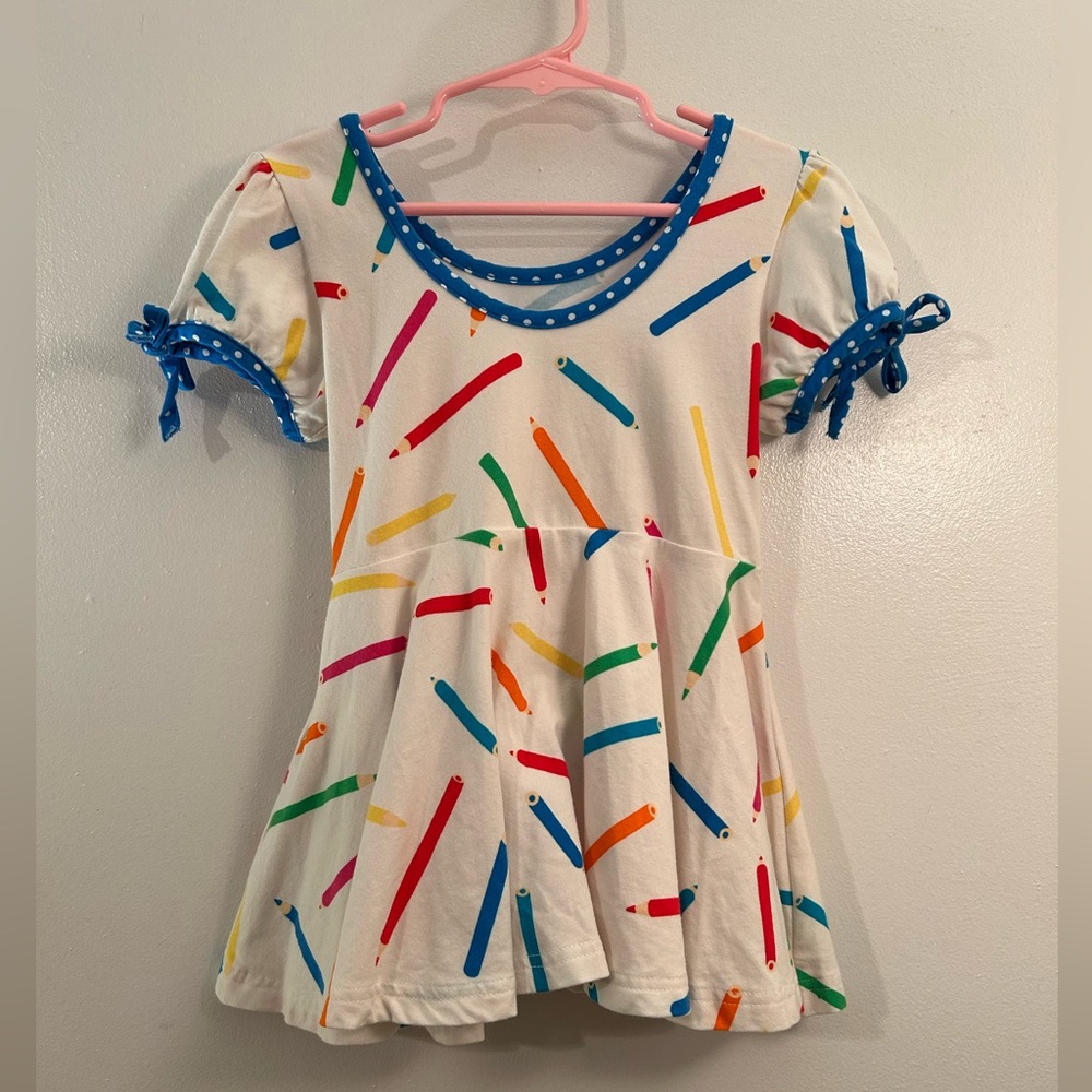 Eleanore Rose Multicolor Pencil Top